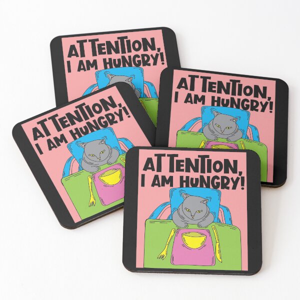 Item preview, Funny And Hungry Cat With Saying designed and sold by flofin.