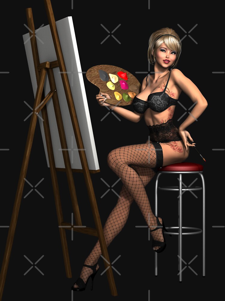 Sexy Painter  by Gypsykiss