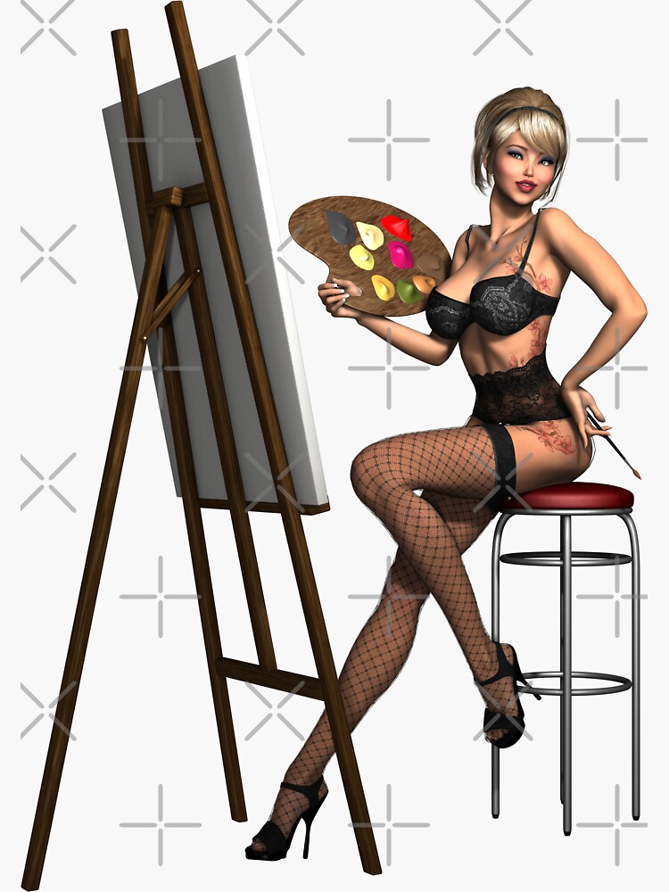 Sexy Painter by Gypsykiss
