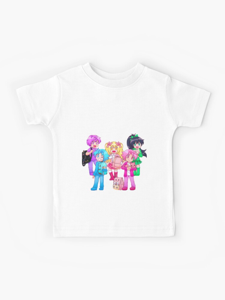 Children Roblox T-Shirt Kids' Games Family Gaming Team Tee Shirt