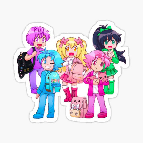 Tripack Oc rebel friends Gacha club. Rebel Girls Gacha life - Gacha Club  Dolls - Gacha Girls Sticker by gachanime