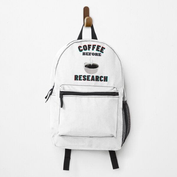 Item preview, Coffee before research -  Research scholar phd themed gifts (in White) designed and sold by RebelliousRosee.