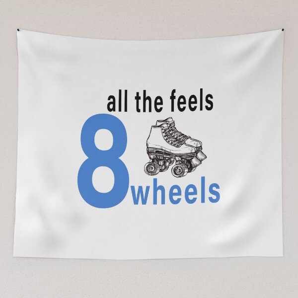 Item preview, Fuuny skate all the feels an eight wheels ,gift idea for lovers skate sport designed and sold by Mac Store.