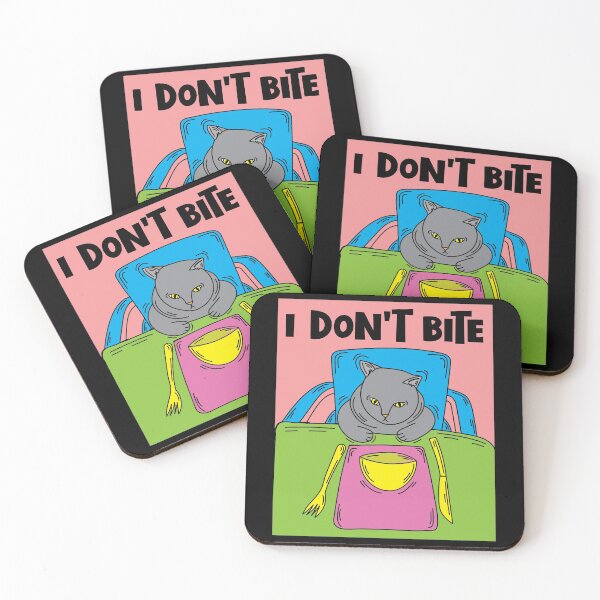 Item preview, Funny and hungry Cat with Saying designed and sold by flofin.