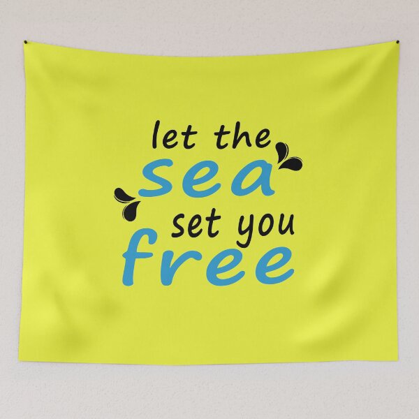 Item preview, Fuuny sea let the sea set you free ,gift idea for lovers beach and sea designed and sold by Mac Store.