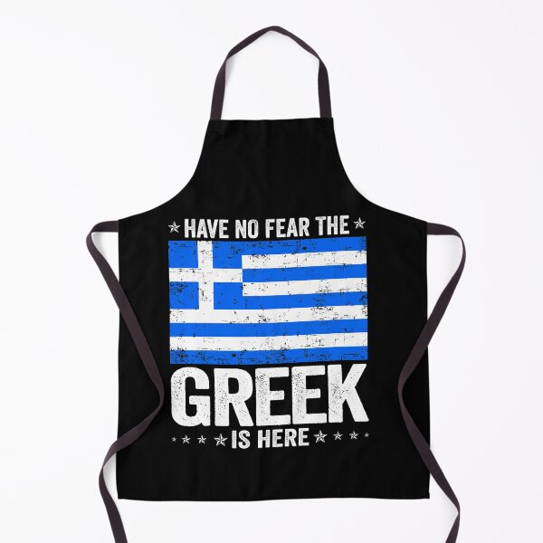 Item preview, Have No Fear The Greek Is Here  Greece Flag Design designed and sold by JJDzignsShop.