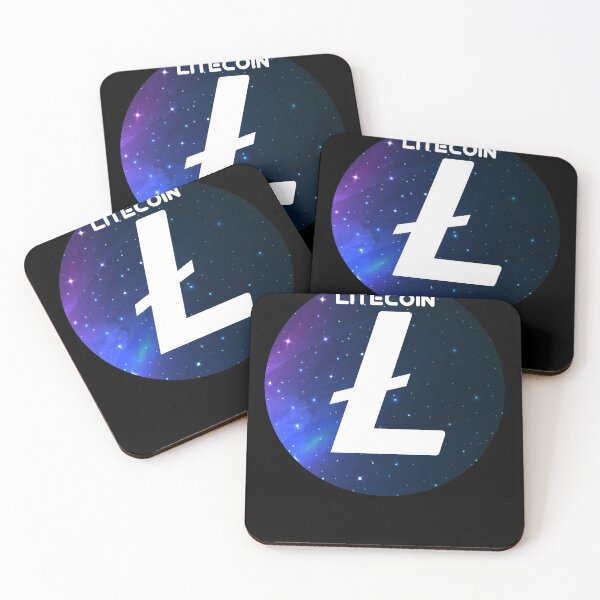 Item preview, Litecoin Space Galaxy Crypto LTC Cryptocurrency designed and sold by Bitcoin-Fashion.