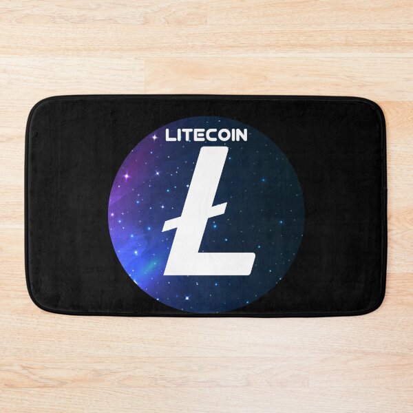 Item preview, Litecoin Space Galaxy Crypto LTC Cryptocurrency designed and sold by Bitcoin-Fashion.