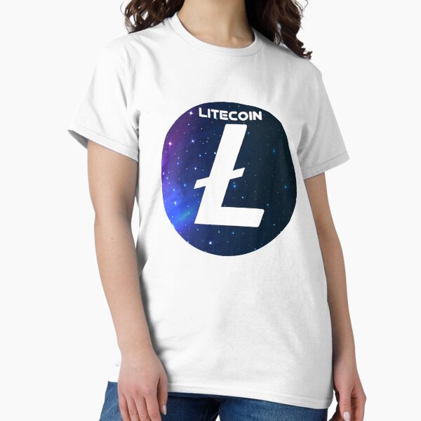 Artikel-Vorschau von Litecoin Space Galaxy Crypto LTC-Kryptowährung, designt und verkauft von Bitcoin-Fashion.
