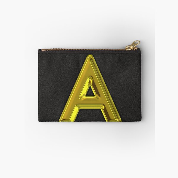 Item preview, Uppercase A in gold designed and sold by leobrix.