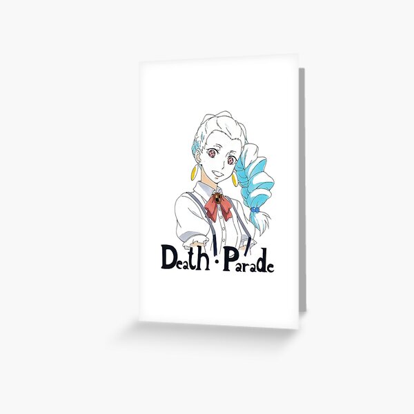 Death parade - Nona fanart | Greeting Card