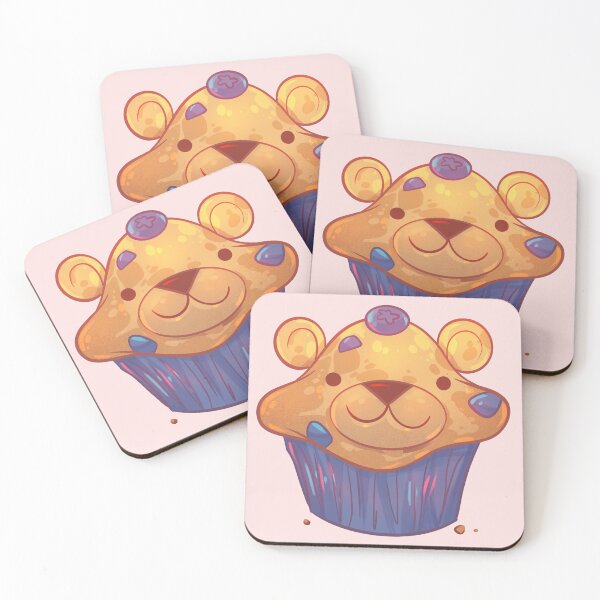 Item preview, Blueberry blue-bear-y Muffin designed and sold by GalaxyChicken.
