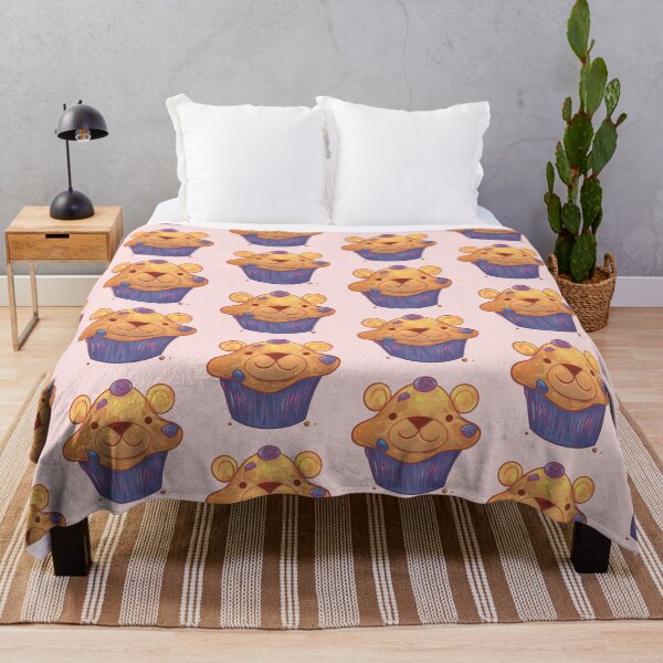Item preview, Blueberry blue-bear-y Muffin designed and sold by GalaxyChicken.