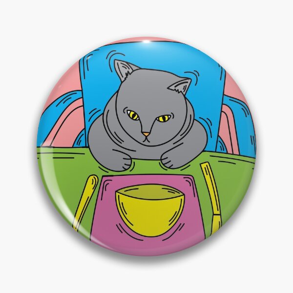 Artikelvorschau, Lustiger und hungrige Katze entworfen und verkauft von flofin.