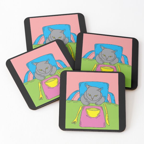 Item preview, Funny And Hungry Cat designed and sold by flofin.