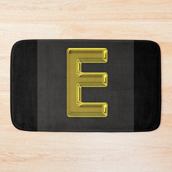 Item preview, Uppercase E in gold designed and sold by leobrix.