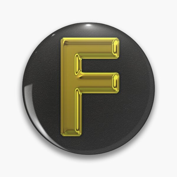 Artikelvorschau, Versal F in gold entworfen und verkauft von leobrix.