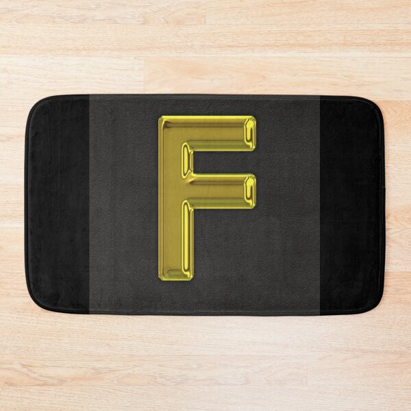 Item preview, Uppercase F in gold designed and sold by leobrix.