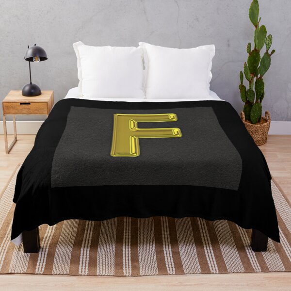 Item preview, Uppercase F in gold designed and sold by leobrix.