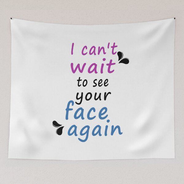 Item preview, Fuuny fiance I can't wait to see your face again ,gift idea for husband and wife designed and sold by Mac Store.