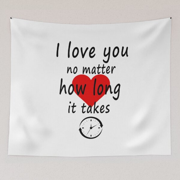 Item preview, Fuuny fiance I love you no matter how long it takes ,gift idea for husband and wife designed and sold by Mac Store.