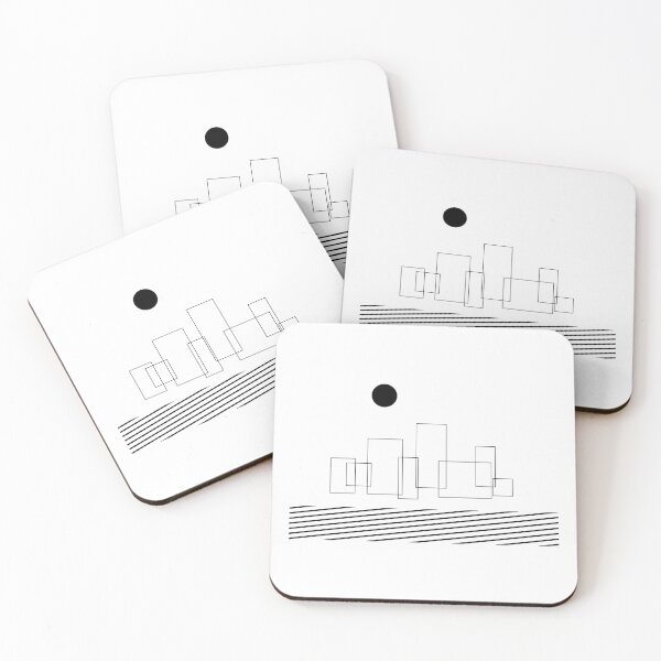 Item preview, Minimalist Design - Geometric City designed and sold by Think In Scenes.
