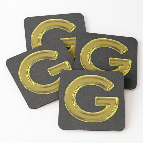 Item preview, Uppercase G in gold designed and sold by leobrix.