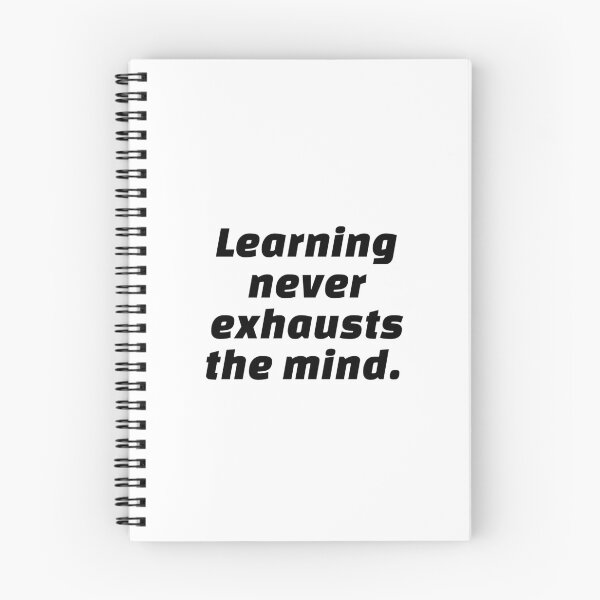 Item preview, Learning never exhausts the mind. designed and sold by Optimus108.