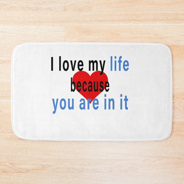Item preview, Fuuny fiance I love my life because you are in it,,gift idea for husband and wife designed and sold by Mac Store.