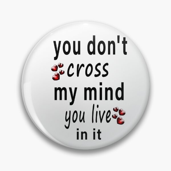 Item preview, Fuuny fiance you don't cross my mind you live in it,,gift idea for husband and wife designed and sold by Mac Store.
