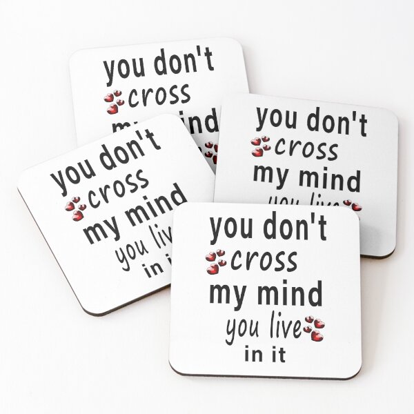 Item preview, Fuuny fiance you don't cross my mind you live in it,,gift idea for husband and wife designed and sold by Mac Store.