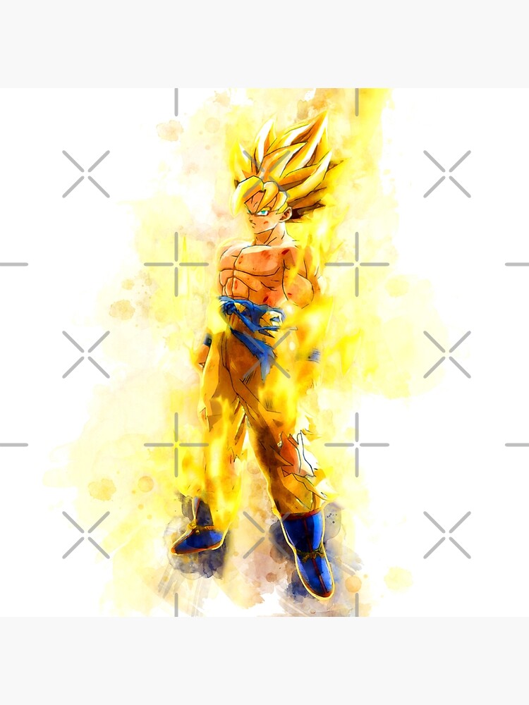 Goku Super Saiyan Blue Kaioken Style Digital Graphic · Creative