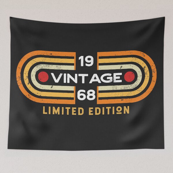 Item preview, Vintage 1968 | Retro Video Game Style designed and sold by SLAG-Creative.