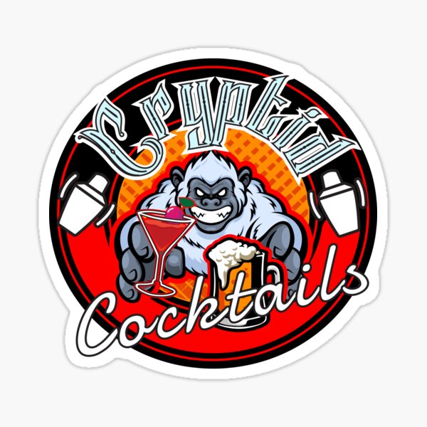 Cryptid Cocktails Sticker