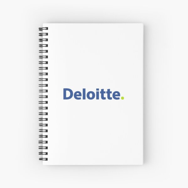 Deloitte Spiral Notebooks Redbubble