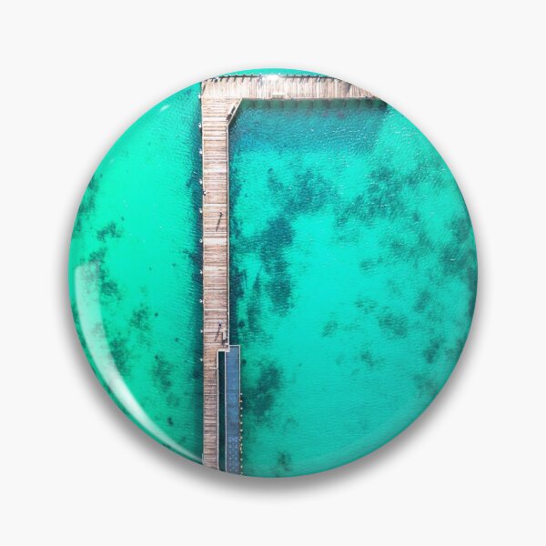Item preview, Rye Pier From Drone Perspective designed and sold by Mitchell-Luo.