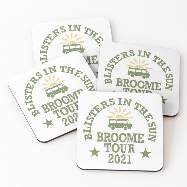 Item preview, Blisters In The Sun Broome Tour 2021 designed and sold by CoolYule.
