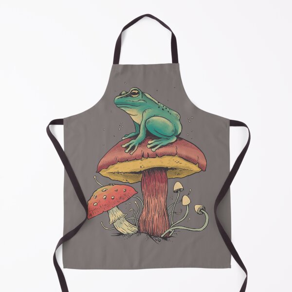 Item preview, Mystical frog on mushrooms designed and sold by ChristophK.