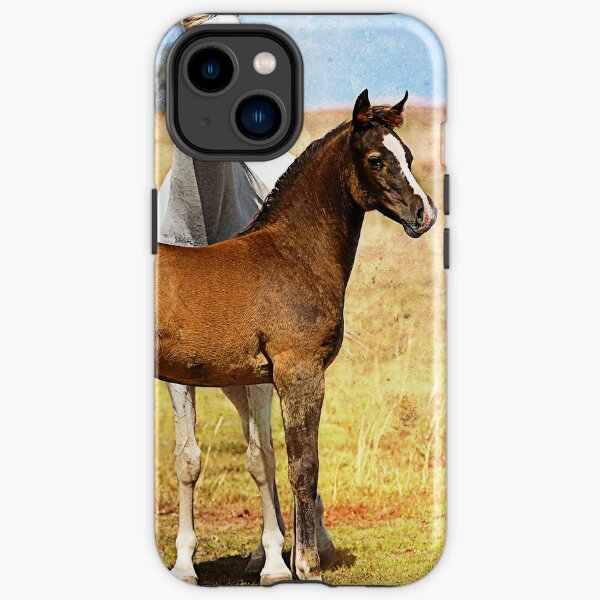 Arabian Mare & Foal iPhone Tough Case