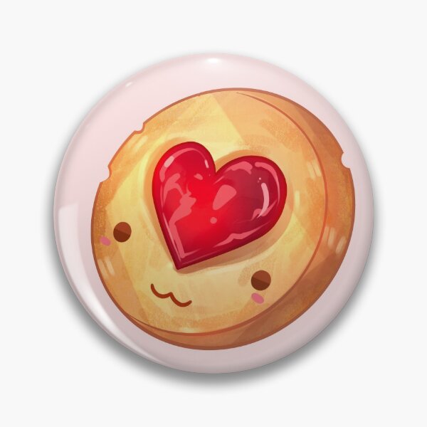 Item preview, Jam Thumbprint Cookie designed and sold by GalaxyChicken.