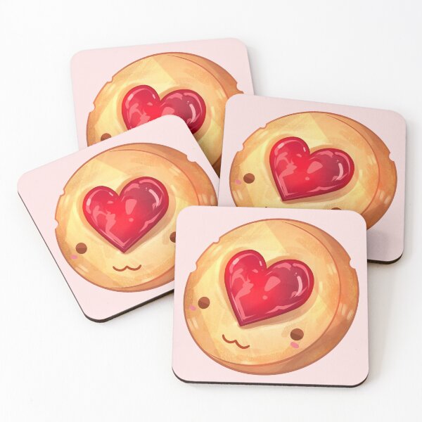 Item preview, Jam Thumbprint Cookie designed and sold by GalaxyChicken.