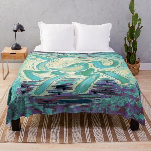 Item preview, Abstract Horse Acrylic Painting - Mint Variant designed and sold by dnacademic.