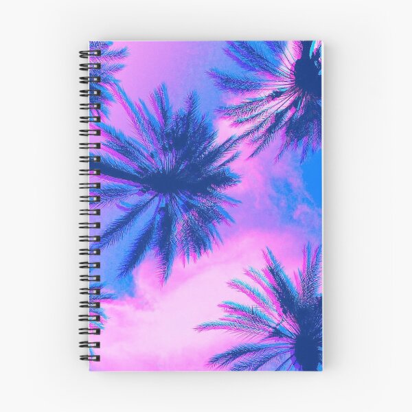 Item preview, Trippy Vaporwave Palm Trees Glitch Art designed and sold by glitchhub.