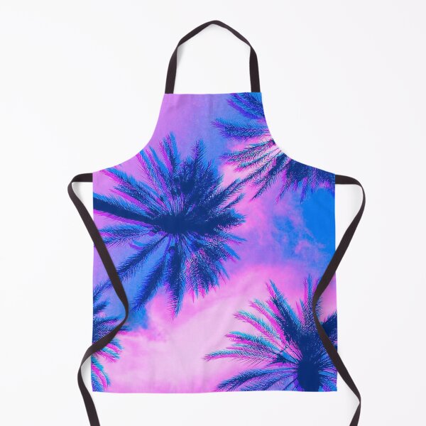 Item preview, Trippy Vaporwave Palm Trees Glitch Art designed and sold by glitchhub.