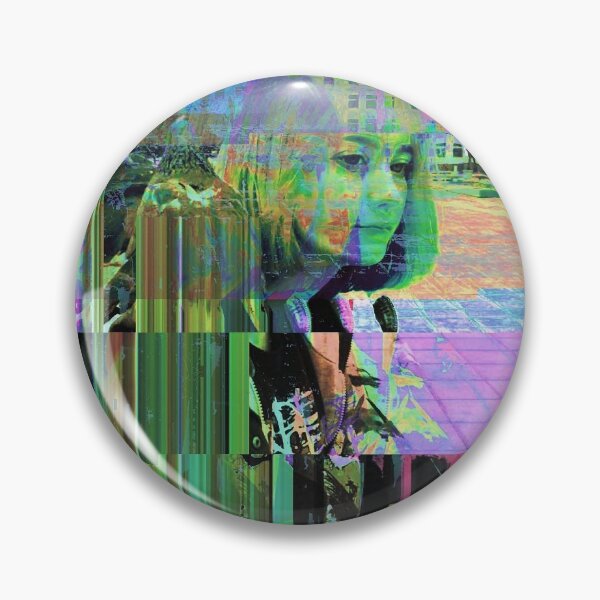 Item preview, Pigeon Girl Glitch Art designed and sold by glitchhub.