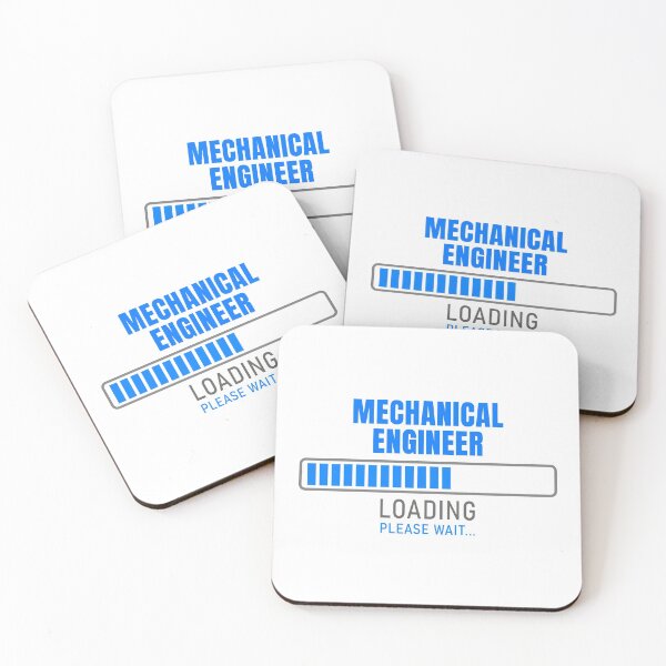 Item preview, MECHANICAL ENGINEER - Loading please wait designed and sold by VrajStudio.