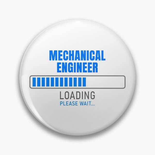 Item preview, MECHANICAL ENGINEER - Loading please wait designed and sold by VrajStudio.