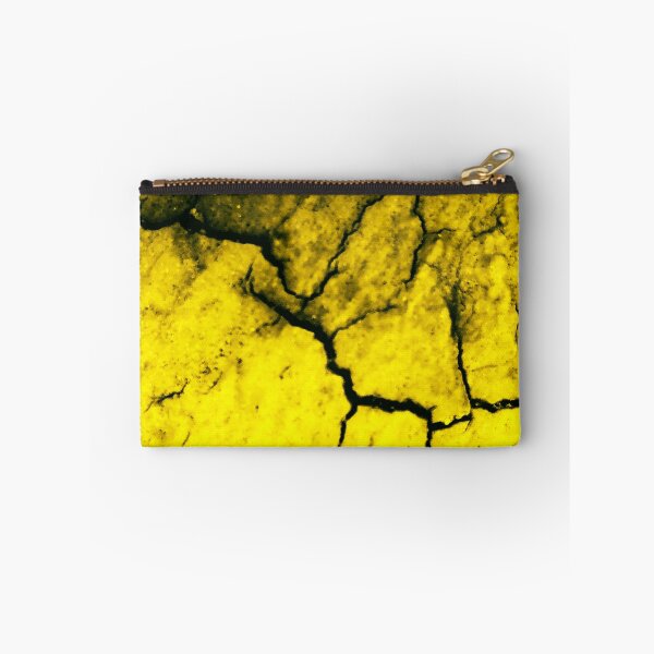 Item preview, Yellow Cracks With Some Black Abstract Photography designed and sold by Ensjodesigns.
