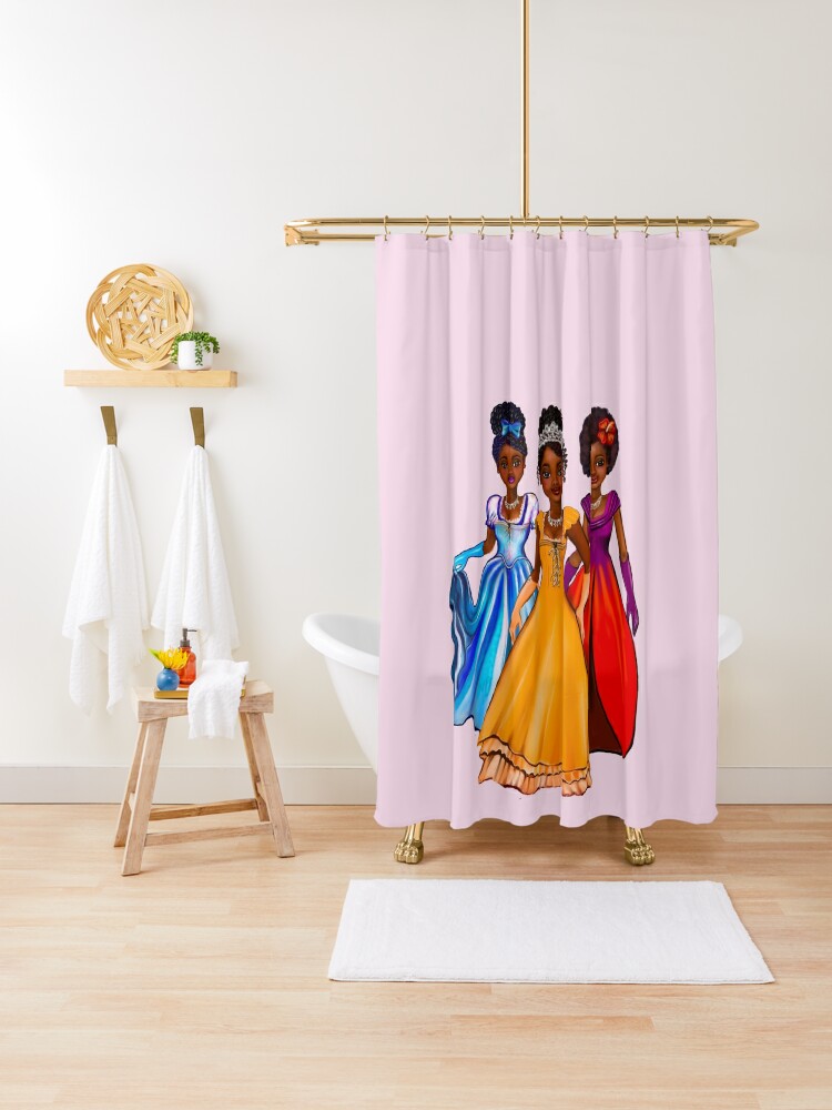 The best Gifts for black girls 2022 Three princesses ! beautiful black and  white girl princesses Sticker for Sale by Artonmytee