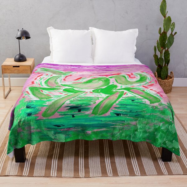 Item preview, Abstract Horse Acrylic Painting - Watermelon Variant designed and sold by dnacademic.